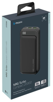 Портативные АКБ Deppa NRG Turbo Compact 20000 mAh