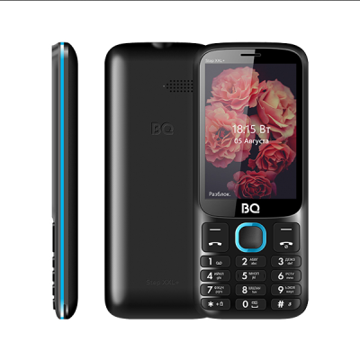 Мобильный телефон BQ 3590 Step XXL+ Black+Blue