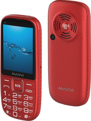 Мобильный телефон Maxvi B9 Red (2 SIM)