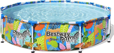 Бассейн каркасный Bestway 56985 STEEL PRO 305*66 см