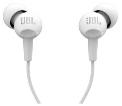 Наушники вкладыши JBL C100si White