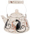 Чайник газовый Agness 934-392 "ПАРИЖСКИЕ КОТЫ" 3,0Л