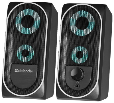 Компьютерная акустика 2.0 Defender Solar 2 Black