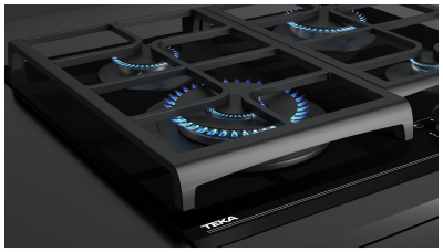 Газовая варочная поверхность Teka GZC 64320 XBN NIGHT RIVER BLACK