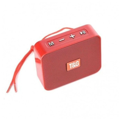 Портативная акустика T&G TG166 красный