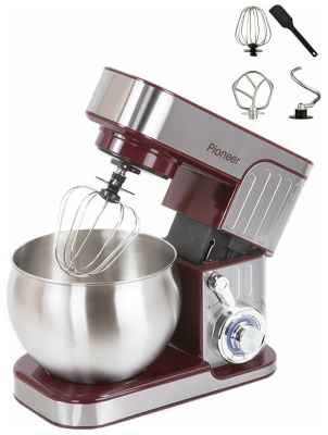Планетарный миксер Pioneer MX330 wine maroon