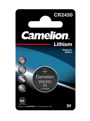 Батарейка Camelion CR2450/1BL Lithium