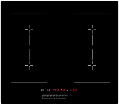 Индукционная варочная поверхность Manya IB-M643