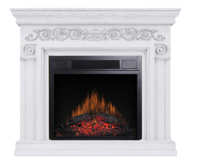 Каминокомплект: Портал Athena белый с очагом Royal Flame Vision 23 EF LED FX
