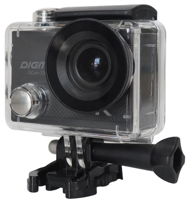 Экшн-камера Digma DiCam 320 черный