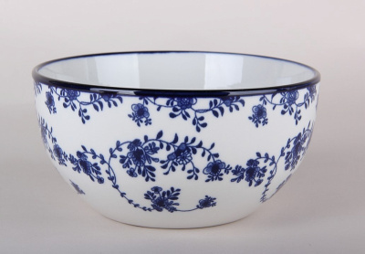 Салатник Коралл Голубой ситец 450 мл/14 см WQ2403-55DB 120472