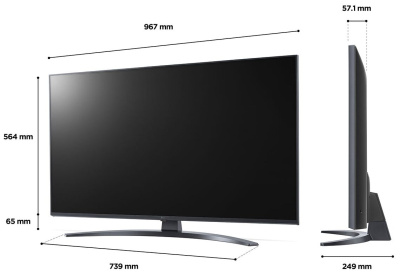 ЖК-телевизор LG 43UQ81006LB