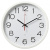 Часы настенные Рубин Классика d-30см белый 3027-121W