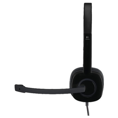 Гарнитура Logitech Stereo Headset H151 Black