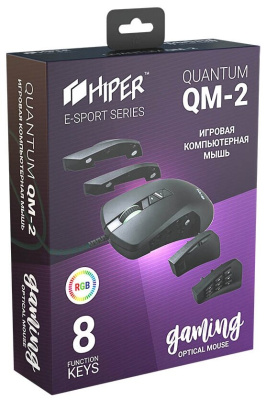Мышь Hiper Quantum Q-M2 (USB) Black