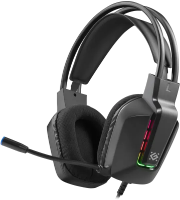 Гарнитура Defender Gothic (USB) 1.8 м Black