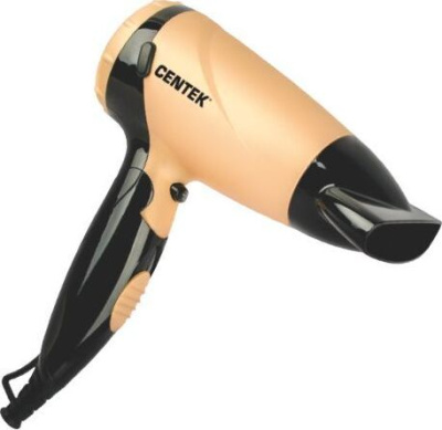 Фен CENTEK CT-2209 BLG (черный/золотой перламутр)