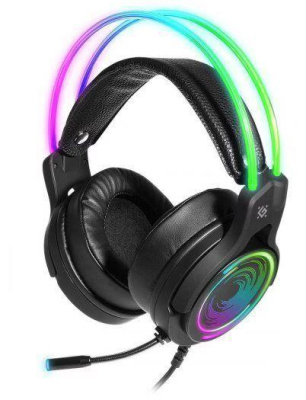 Гарнитура Defender Cosmo PRO 7.1 RGB (USB) Black