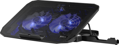 Теплоотводящая подставка Defender NS-513 15.6" Blue Led (USB) Grey