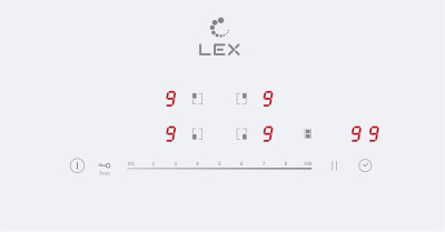 Индукционная варочная поверхность LEX EVI 641A WH