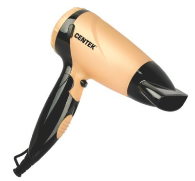 Фен CENTEK CT-2209 BLG (черный/золотой перламутр)