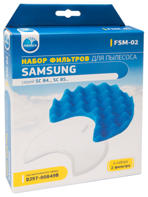 Комплект фильтров Neolux FSM-02 (Samsung SC84..)