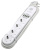 Сетевой фильтр с USB зарядкой LDNIO SE4432 (4USB, AUTO-ID 3.0, 2м) Gray