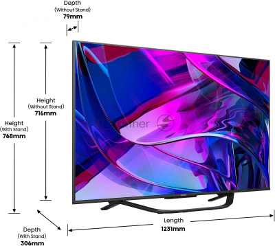 ЖК-телевизор Hisense 55U7KQ (ИМП)