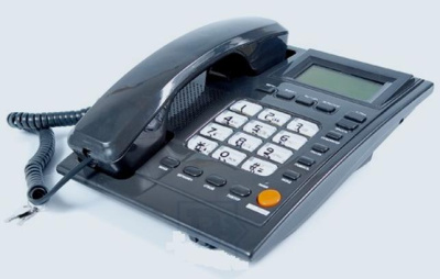 Телефон проводной Вектор 801/07 BLACK