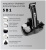 Машинка для стрижки волос Polaris PHC 3015 RC черный