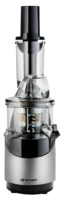 Соковыжималка Kitfort KT-1106-2 серебристый металлик