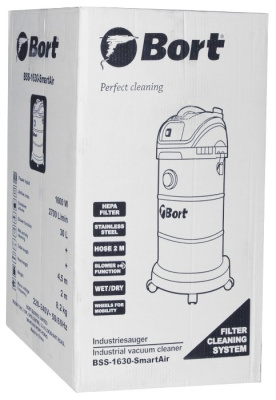 Пылесос строительный Bort BSS-1630-SmartAir