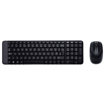 Клавиатура и мышь Logitech MK220 Black USB