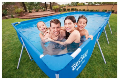 Бассейн каркасный Bestway 56424 Steel Pro (400x211x81, 5700л.)