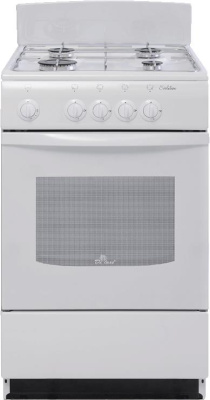 Плита газовая De Luxe 5040.38г (щ) белый