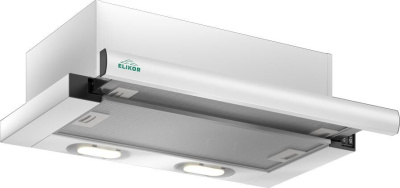 Вытяжка ELIKOR Интегра 50П-400-В2Л белый/белый