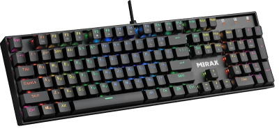 Клавиатура Defender Mirax GK-352 RGB Led Механическая (USB) Black