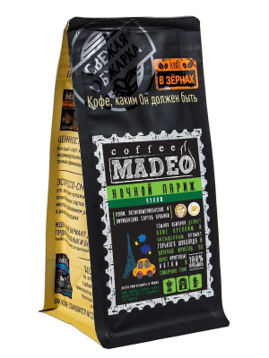Кофе в зернах Madeo Ночной Париж 200 гр