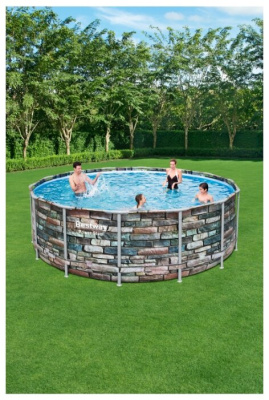 Бассейн каркасный Bestway 56993 (427 x 122 см,15232 л)