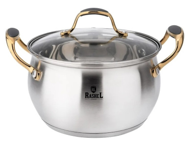 Кастрюля Rashel Голд 16 см/1,9 л R-190Н