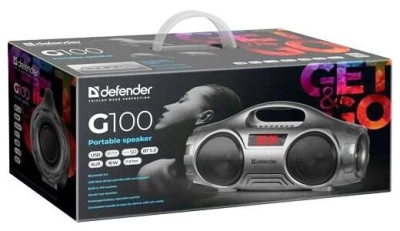 Портативная акустика Defender G100 (65689)