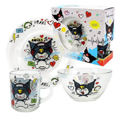 Набор посуды детский Куроми Рок 311022