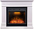Каминокомплект: Портал Thompson CRM V23 санд сноу с очагом Royal Flame Emerald 23RF