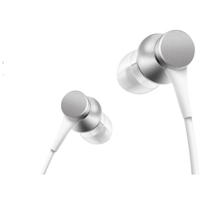 Наушники вкладыши Xiaomi Mi In-Ear Headphones Basic Silver