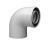 Колено 90° (Ø60/100mm) универсальное