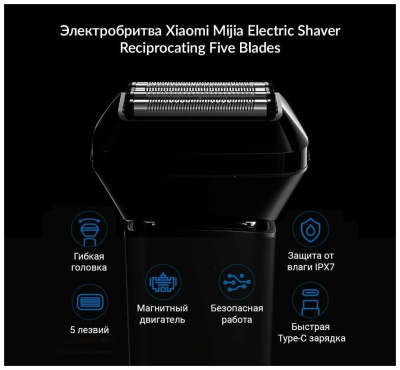 Электробритва Xiaomi Mi 5-Blade Electric Shaver