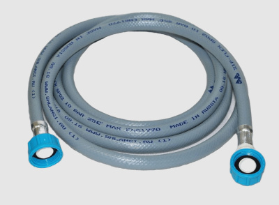 Шланг ЗАЛИВНОЙ сантехнический для стиральных машин ЗИП-ФЛЕКС (1 м)