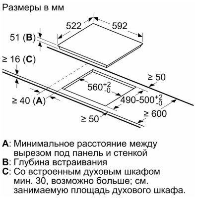 Индукционная варочная поверхность Bosch PUE611FB1E