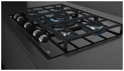Газовая варочная поверхность Teka GZC 75330 XBN NIGHT RIVER BLACK