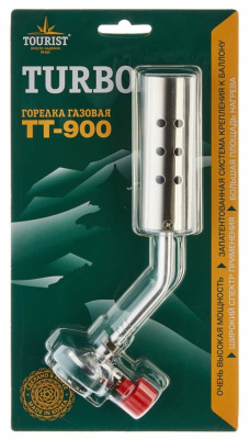 Газовая горелка Tourist Turbo TT-900 c системой подогрева газа